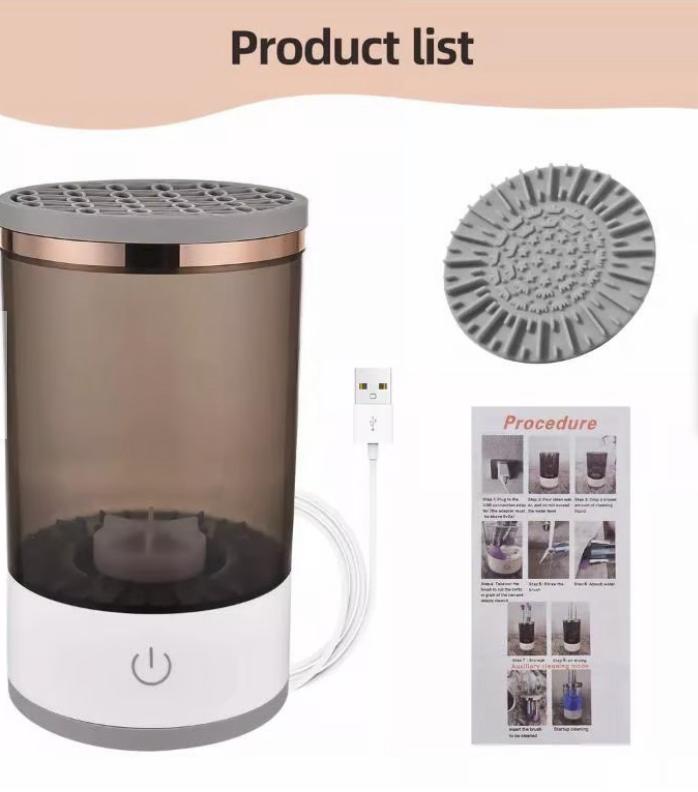 Maquina limpiadora de brochas