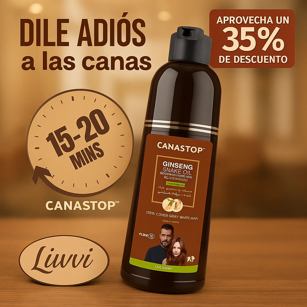 Canastop™ SHAMPOO CUBRE CANAS